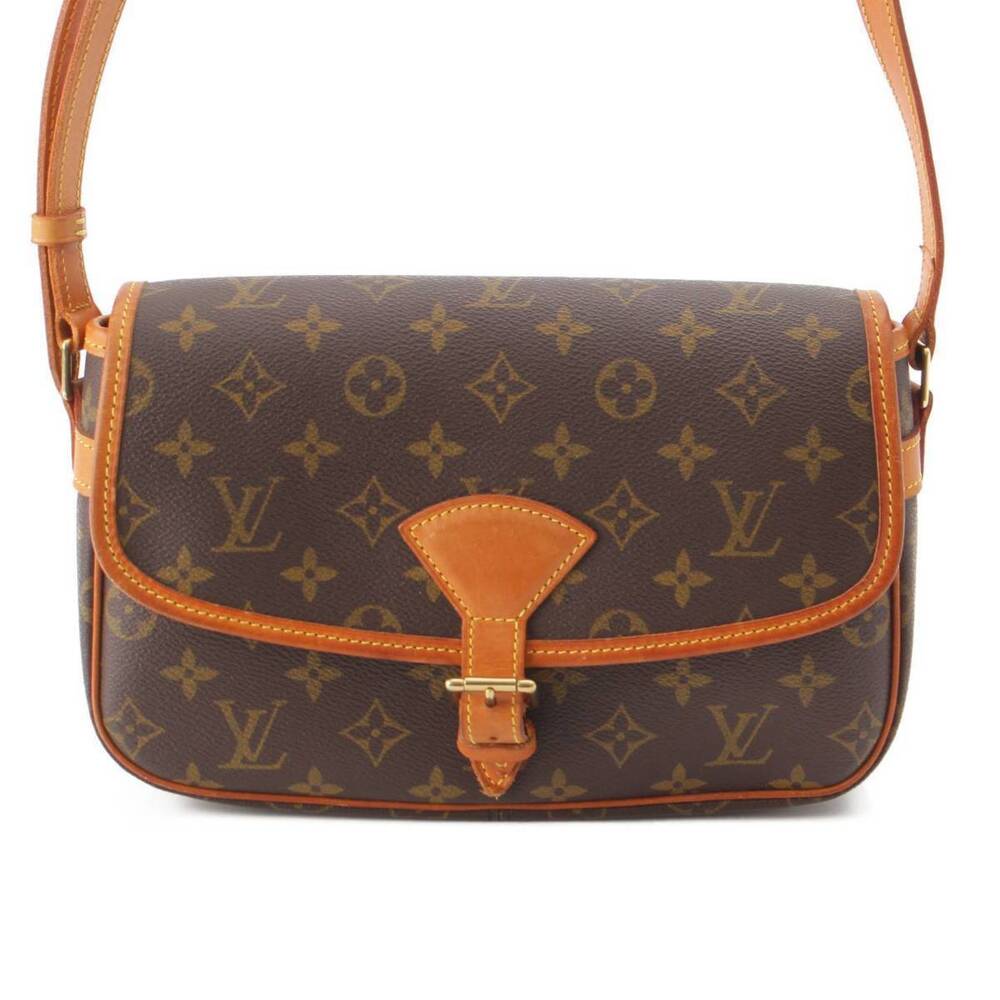 Louis Vuitton Monogram Sologne Shoulder Bag Brown